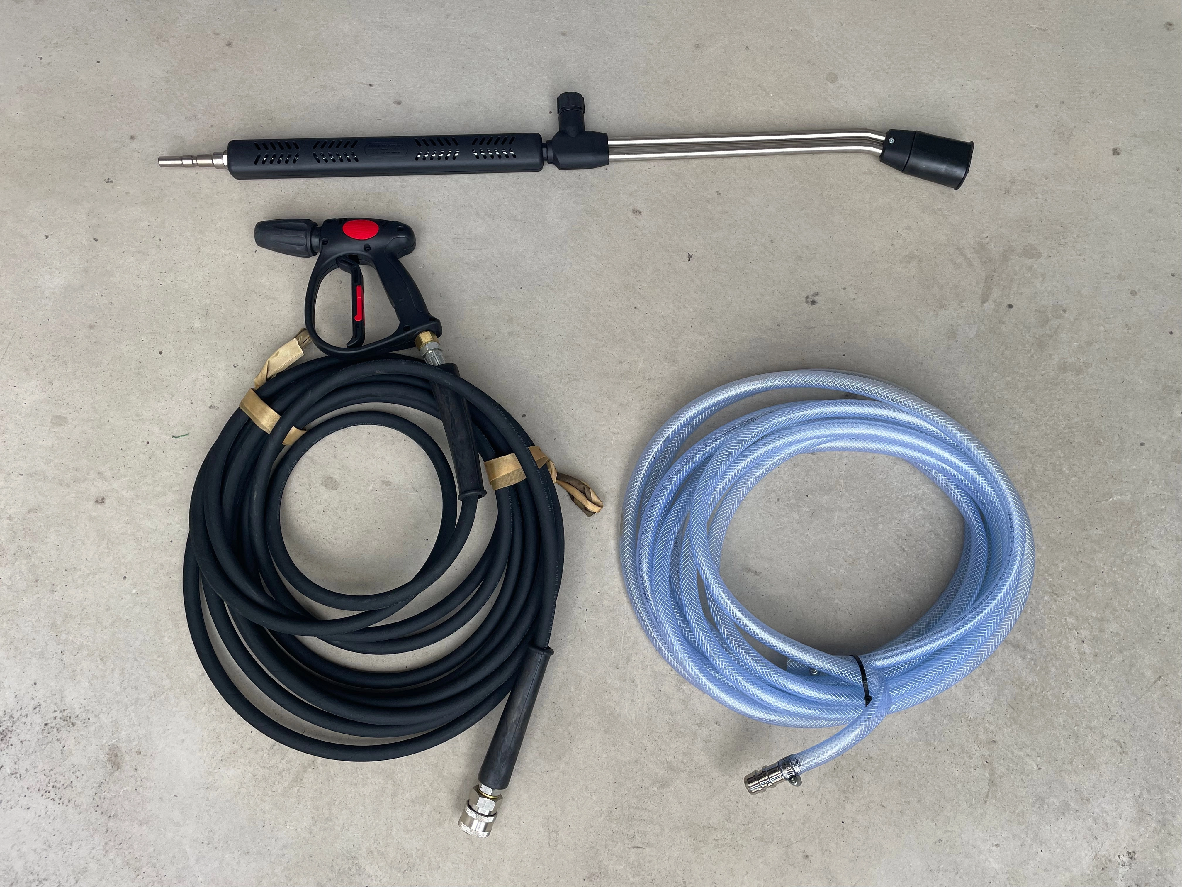 Densin Hp Cleaner (C110E) With 10M Pressure Hose   Short Lance 110Bar | Model : C110E 10M