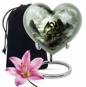 Dragon Slayer's Tribute - Superior Cremation Urn for Men's