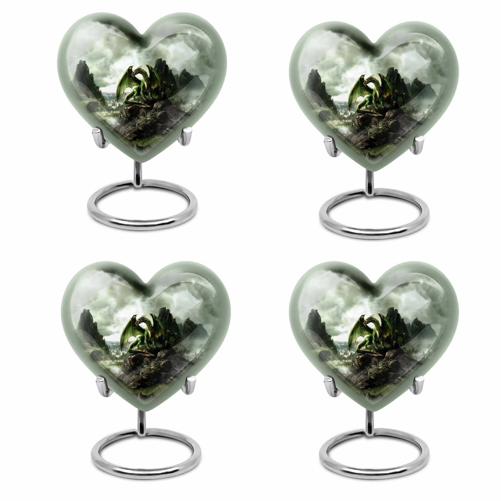 Dragon Slayer's Tribute - Superior Cremation Urn for Men's