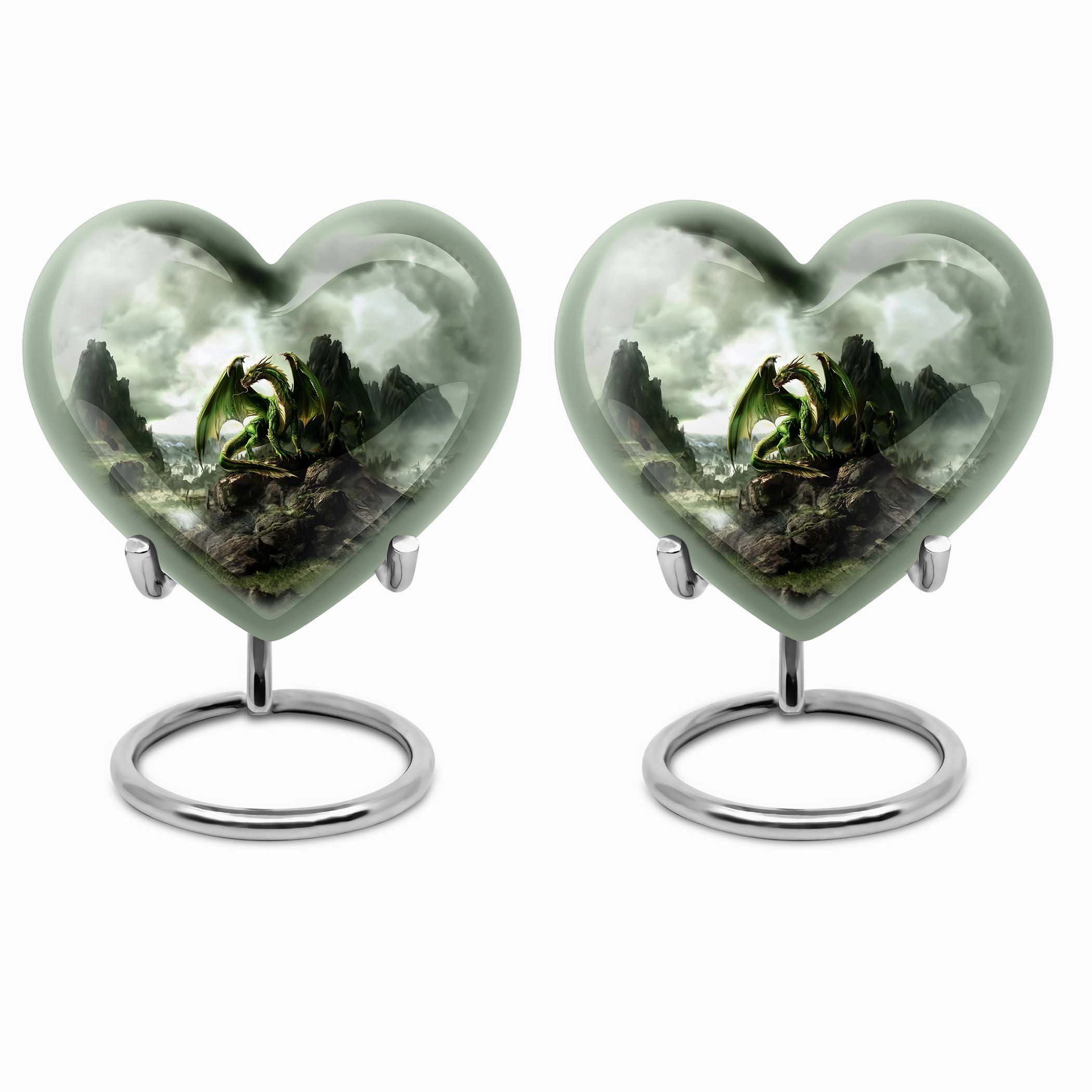 Dragon Slayer's Tribute - Superior Cremation Urn for Men's