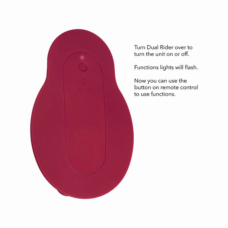 Dual Rider Remote Control Thrust & Grind Vibrator