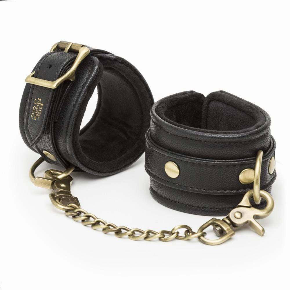 Fifty Shades of Grey - Bound to You Wrist Cuffs (Black)