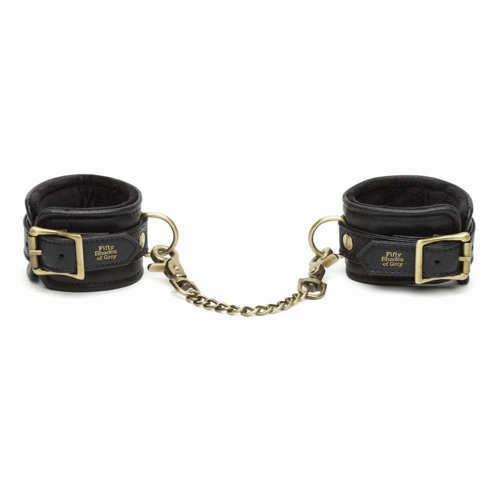 Fifty Shades of Grey - Bound to You Wrist Cuffs (Black)