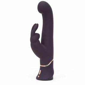 Fifty Shades of Grey - Greedy Girl G Spot Stroker Rabbit Vibrator (Black)
