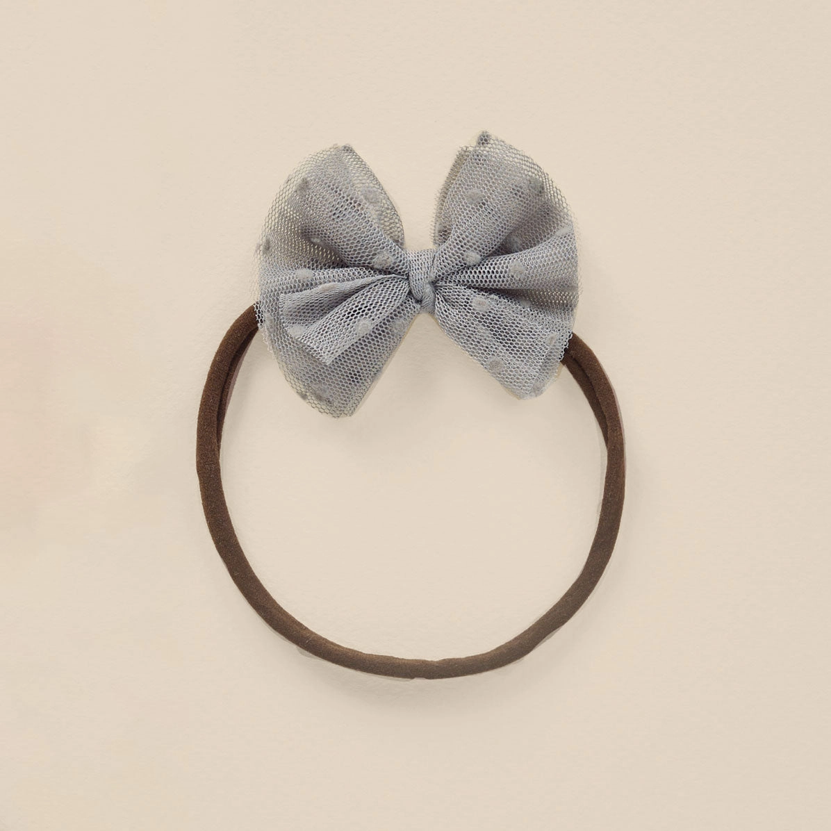 Flutter Tulle Headband - Vintage Blue - FINAL SALE