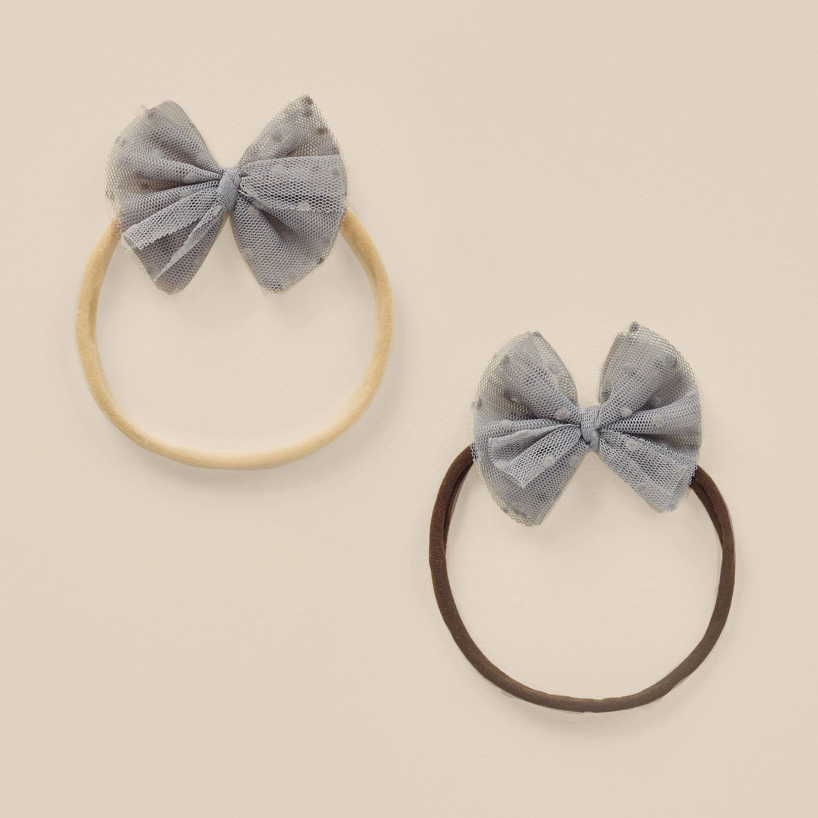 Flutter Tulle Headband - Vintage Blue - FINAL SALE