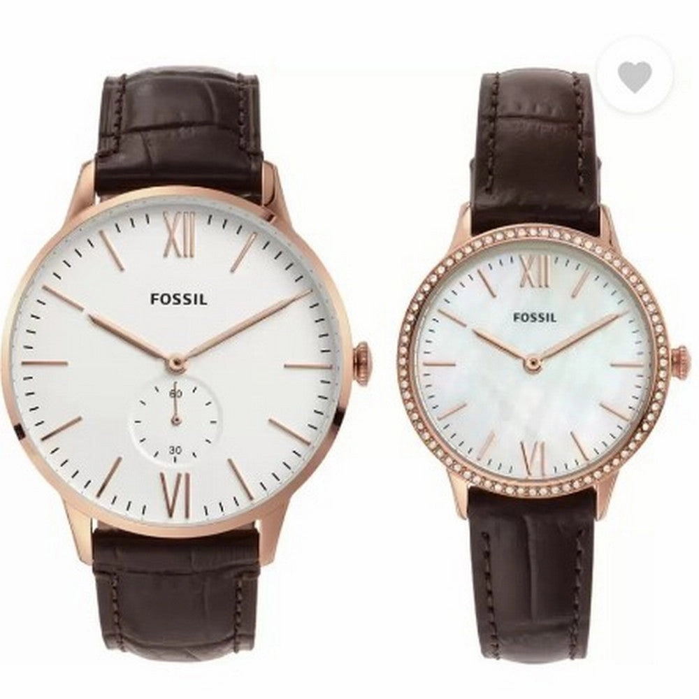 Fossil FS5564SETThe Andy And Addison Set Analog Watch - For Men FS5564SET