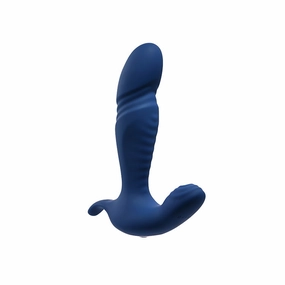 Gender X True Blue Thrusting Vibrator