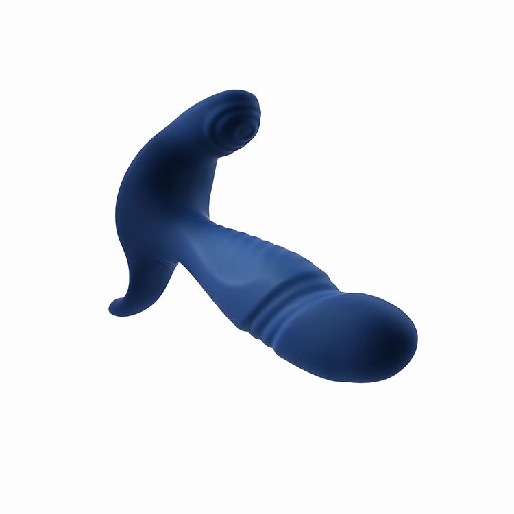 Gender X True Blue Thrusting Vibrator