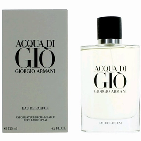 Giorgio Armani Men's Eau De Parfum Spray - Acqua Di Gio Refillable Timeless, 4.2oz