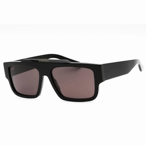 Gucci Men's Sunglasses - Black Acetate Full Rim Browline Shape Frame | GG1460S 001