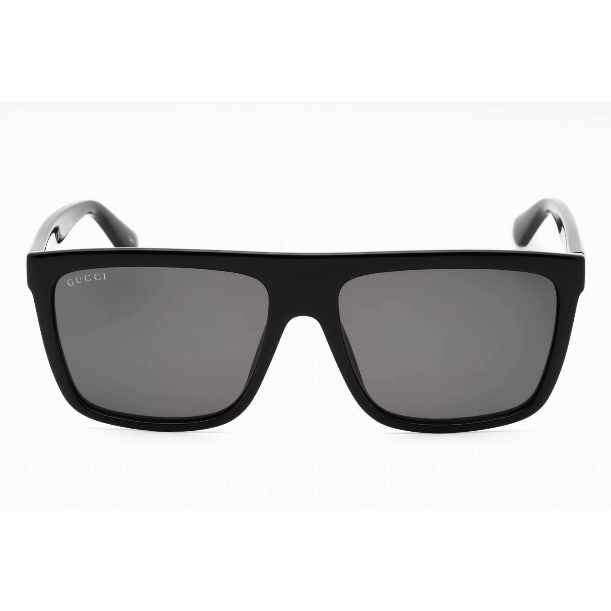 Gucci Men's Sunglasses - Black Injected Propionate Full Rim Browline | GG0748S 001