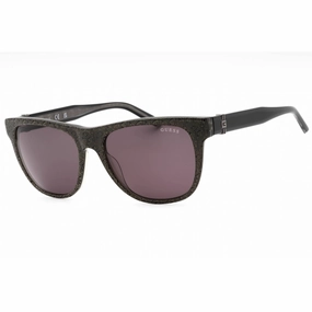 Guess Men's Sunglasses - Black/Other Acetate Square Frame Smoke Lens | GU00075 05A