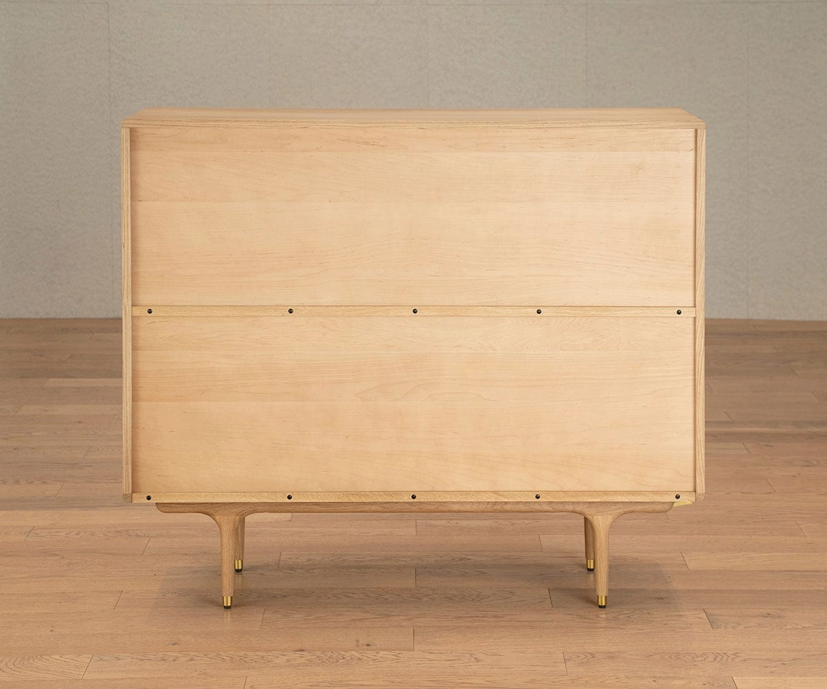 Hendrick Media Cabinet II - White Oak