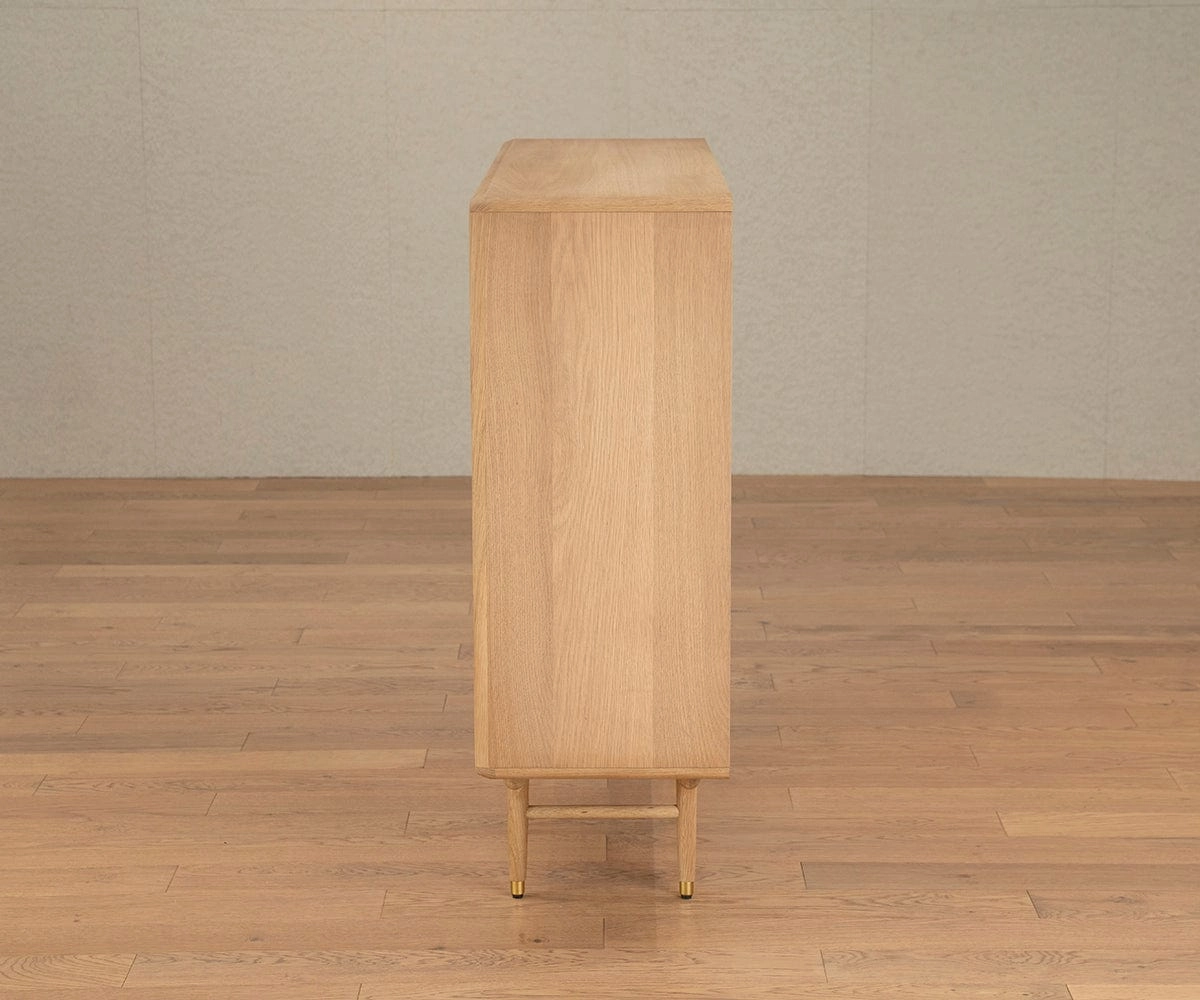 Hendrick Media Cabinet II - White Oak