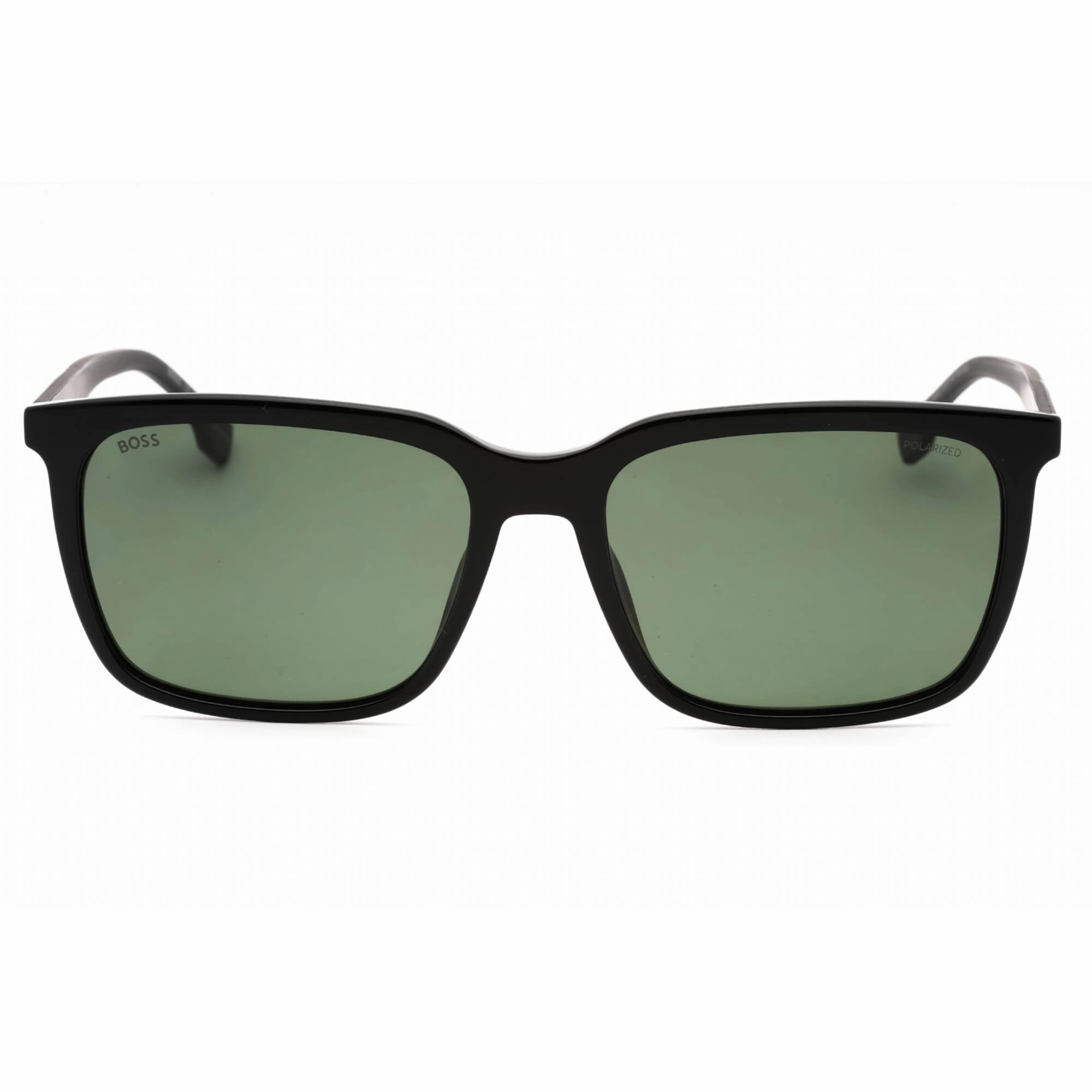 Hugo Boss Men's Sunglasses - Black Plastic Rectangular Frame | BOSS 1579/S 0807 UC