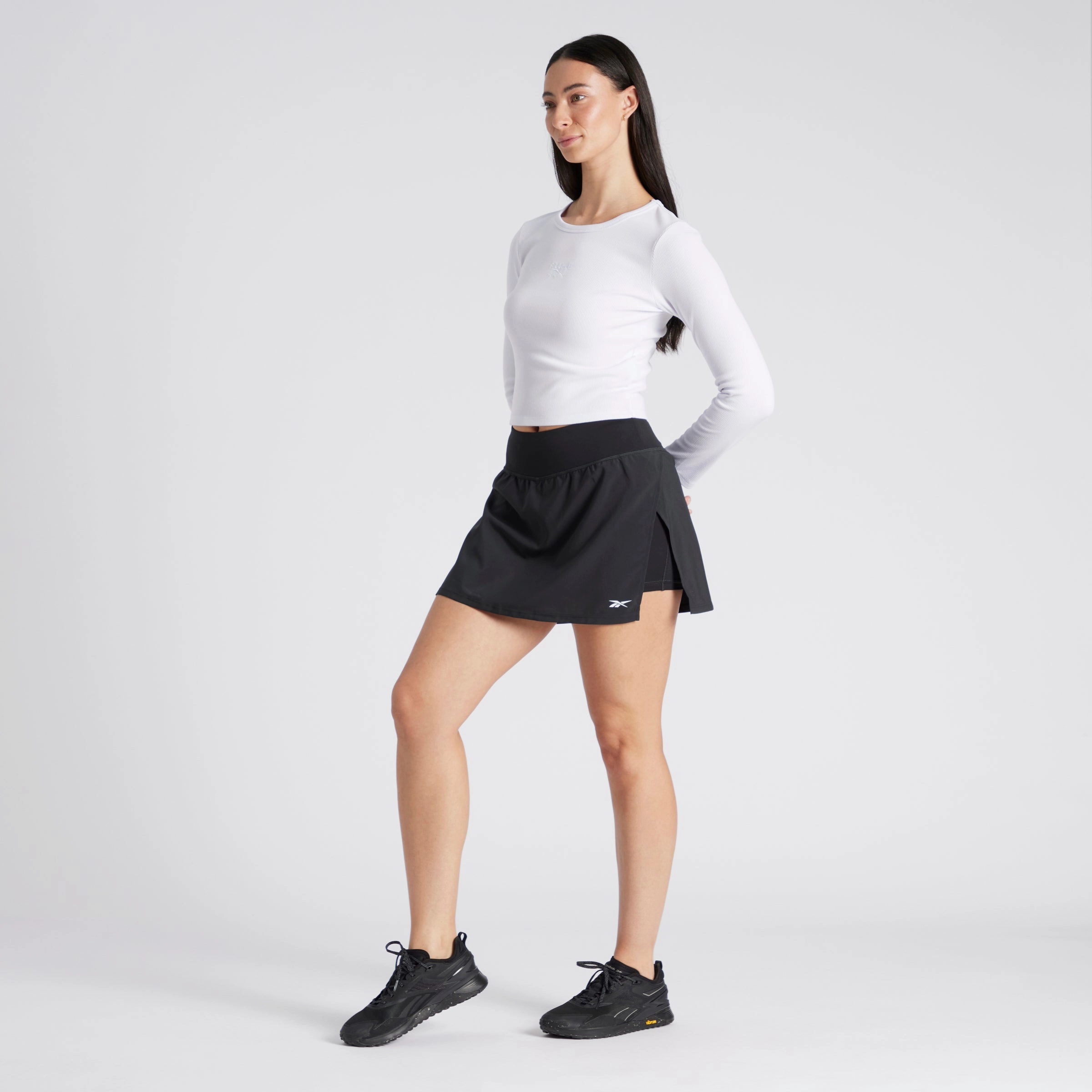Id Train Skort Night Black