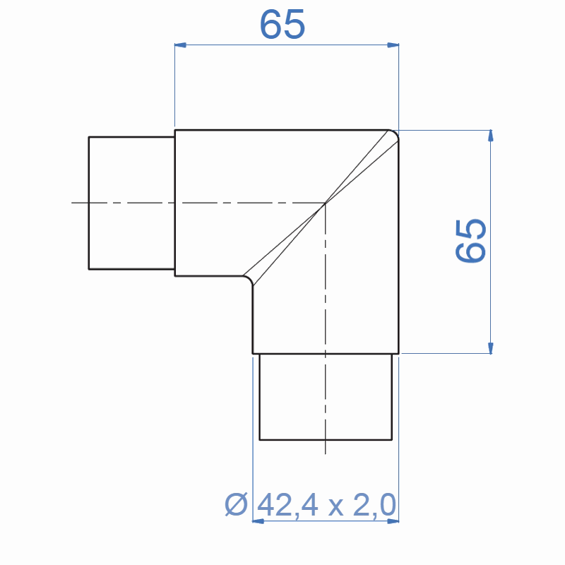Inox® 90° Angle Elbow