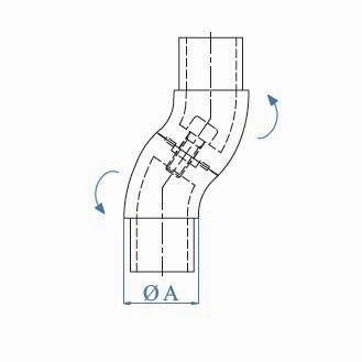 Inox® Articulated Elbow