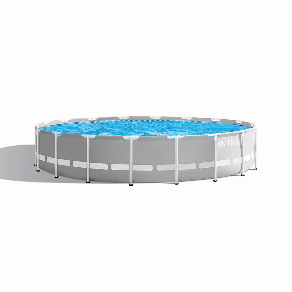 Intex 26731EH 18' X 48" Prism Frame Premium Above Ground Pool Set w/ Pump