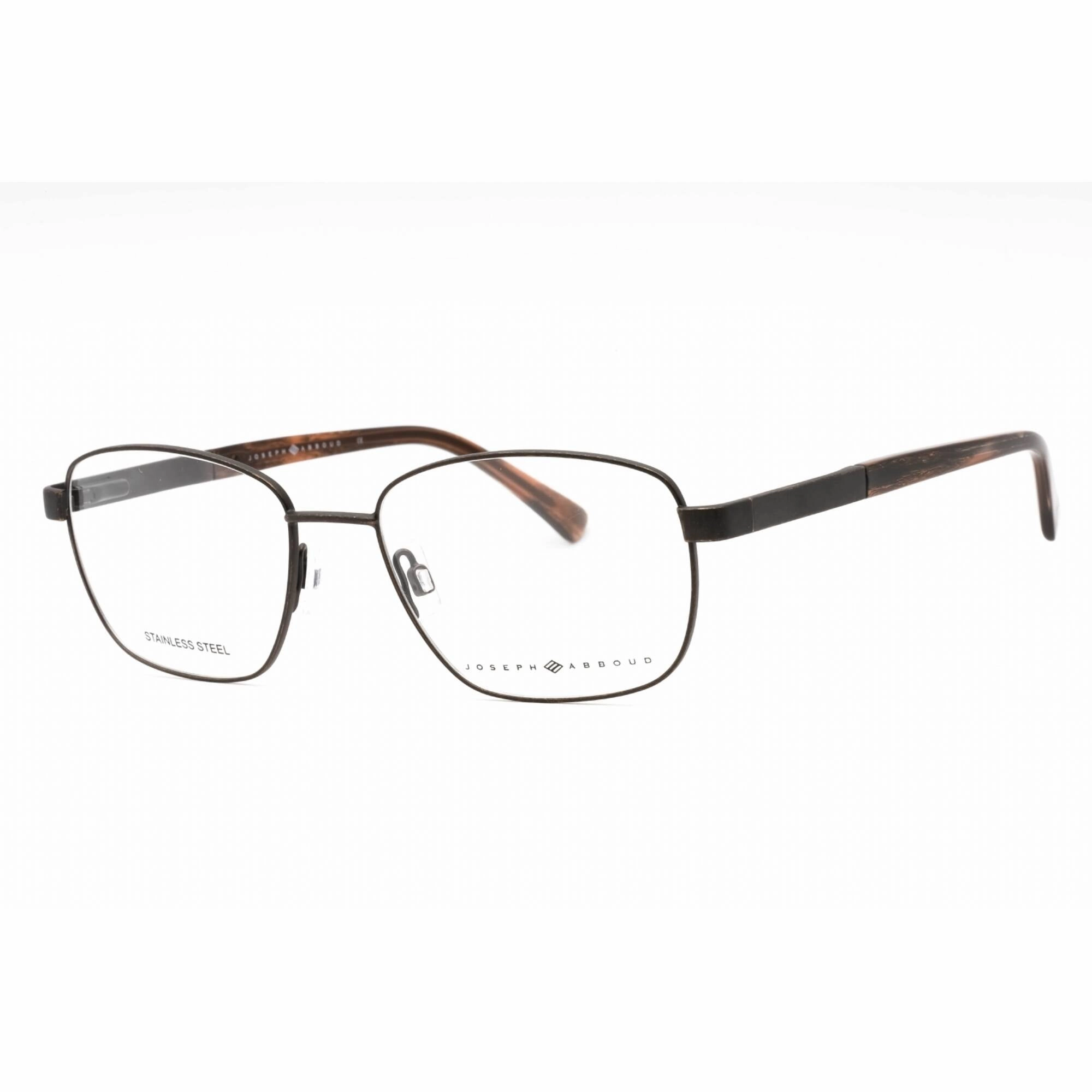 Joseph Abboud Men's Eyeglasses - Brown Metal Full Rim Rectangular Frame | JA4094 215