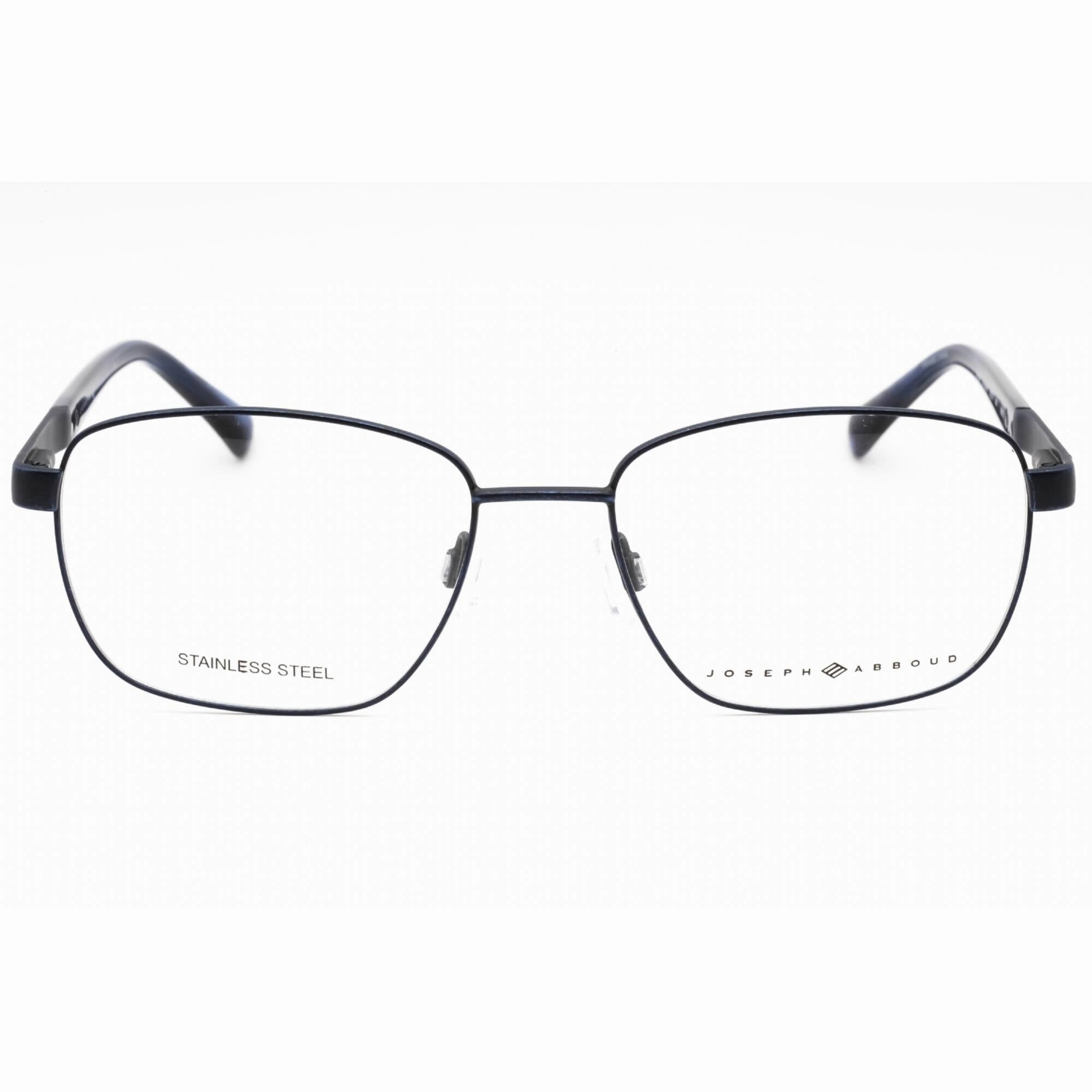 Joseph Abboud Men's Eyeglasses - Navy Metal Full Rim Rectangular Frame | JA4094 414