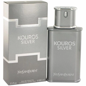 KOUROS SILVER by Yves Saint Laurent 3.3 EDT MEN 3.4 oz YSL New in Box