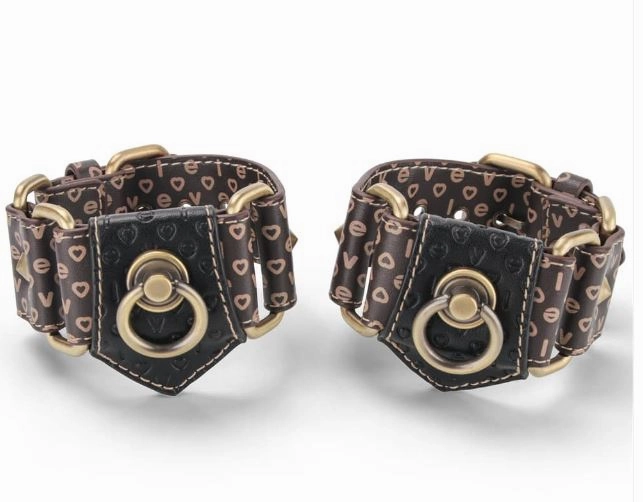 LoveToy Rebellion Reign Vegan Leather Handcuffs