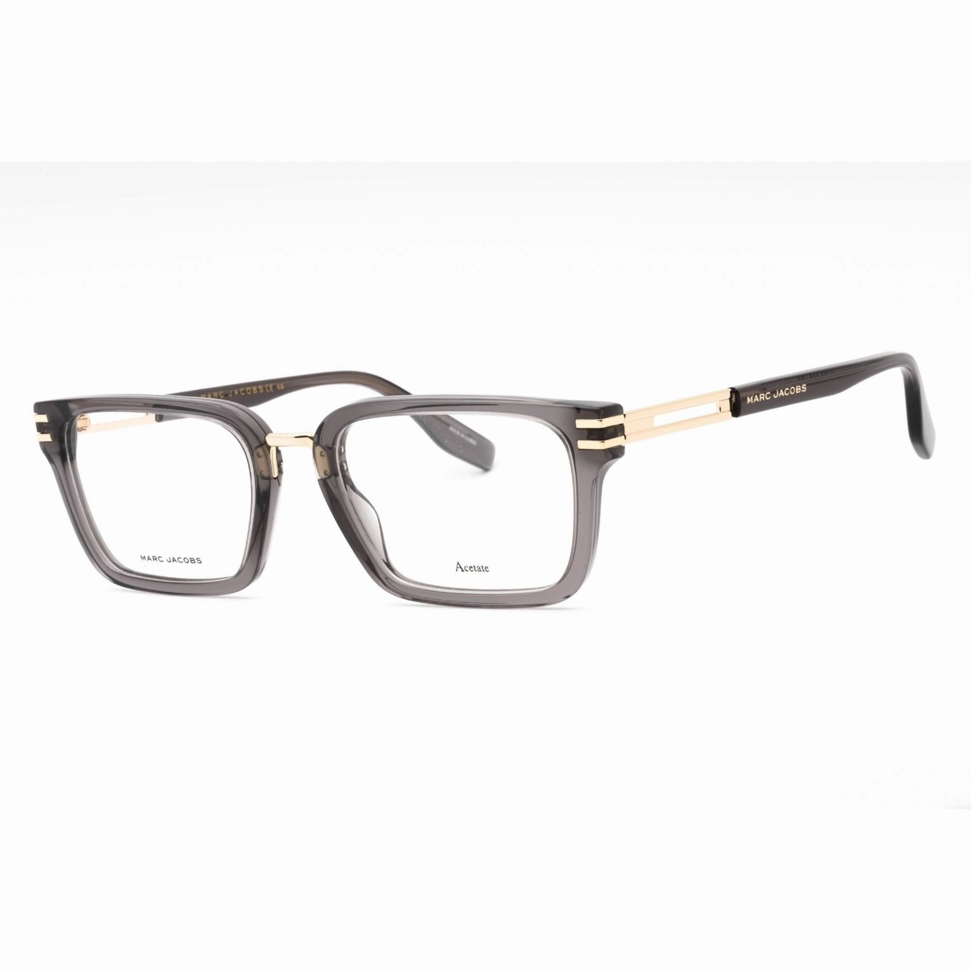 Marc Jacobs Men's Eyeglasses - Grey Plastic Rectangular Full Rim Frame | MARC 603 KB7