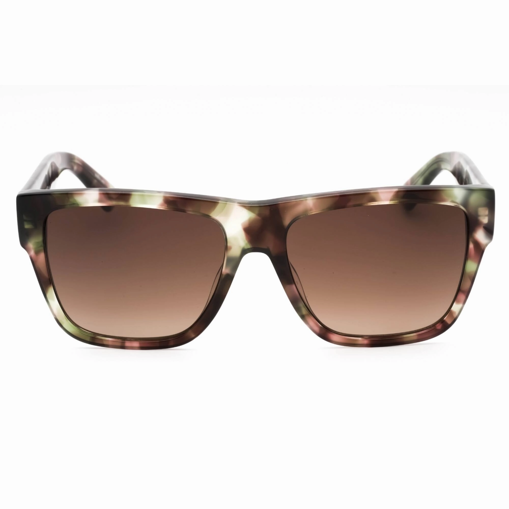 Moschino Men's Sunglasses - Brown Green Havana Plastic Square Frame | MOS167/S 0D1U HA
