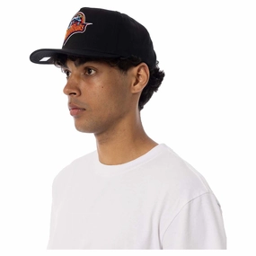 MVP NBA Golden State Warriors Team Colour Logo Snapback Cap
