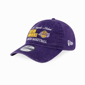 New Era Los Angeles Lakers Old School Sport 9Forty Unstructured Adjustable Cap
