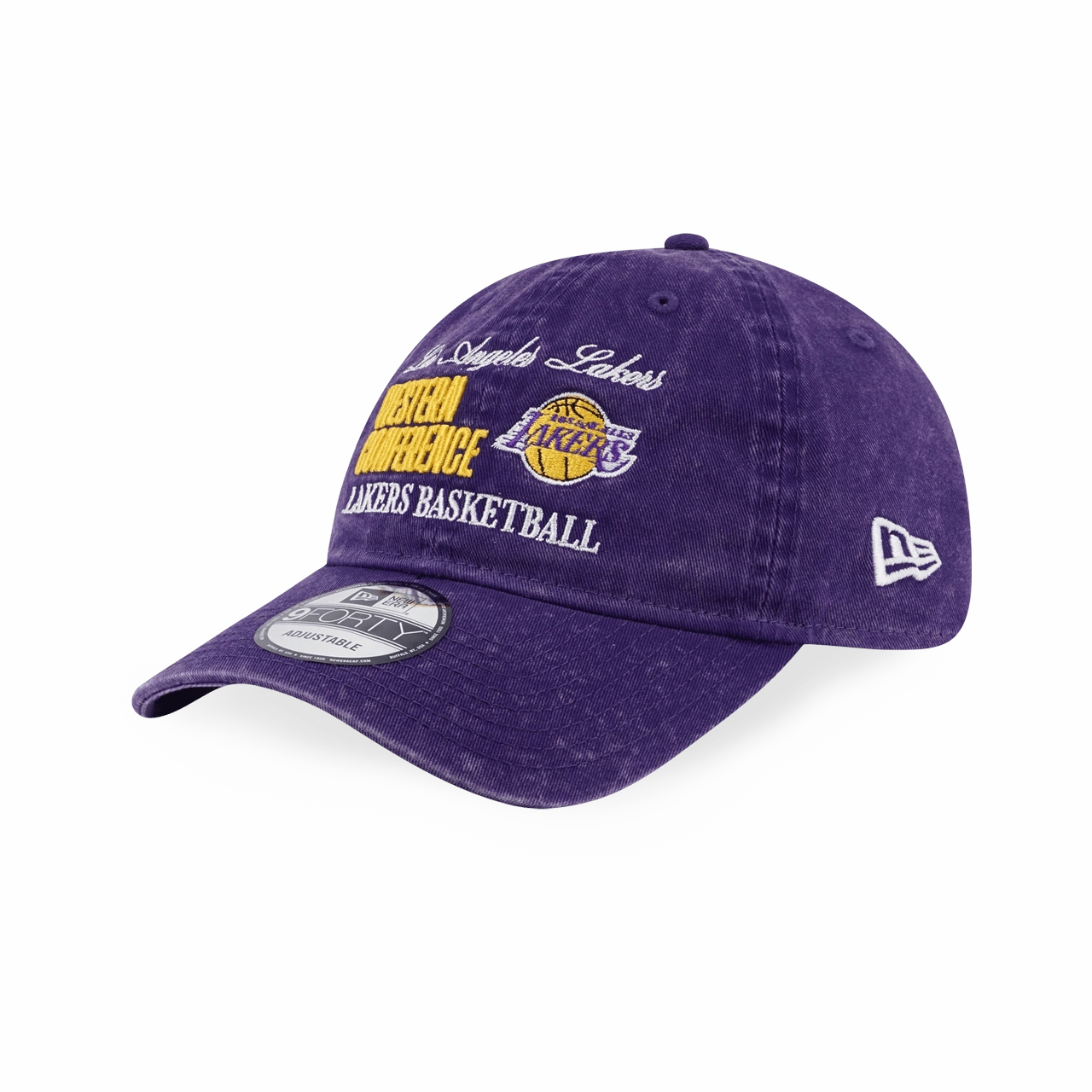 New Era Los Angeles Lakers Old School Sport 9Forty Unstructured Adjustable Cap