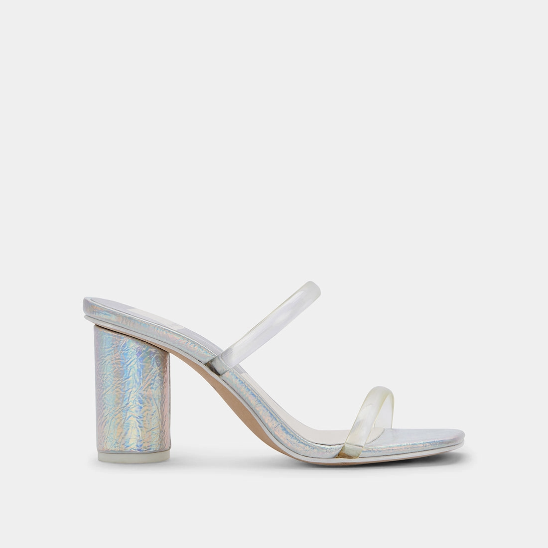 NOLES PRIDE HEELS CRYSTAL VINYL