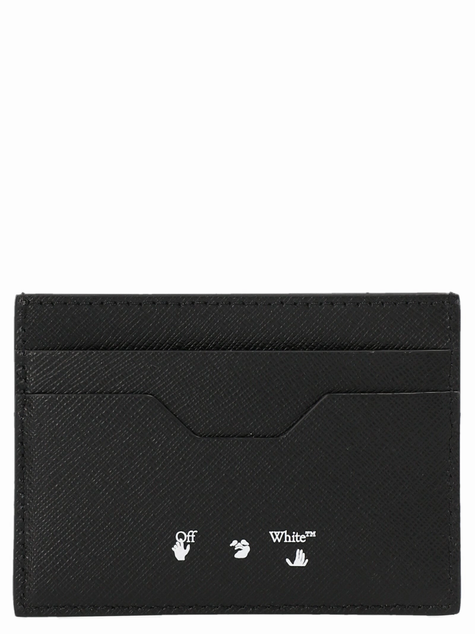 Off-White Signature Diag-Stripe Printed Card Holder