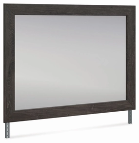 Parlayon Charcoal Bedroom Mirror