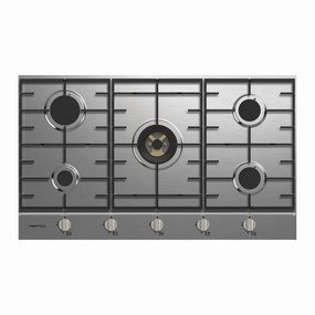 Parmco 900mm Stainless Steel, 4 Burner   Wok, Gas Cooktop I Series 7