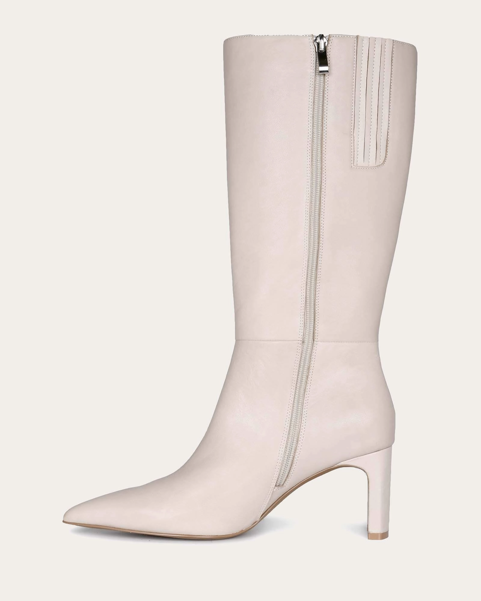 PIXIE CALF BOOTS BONE LEATHER