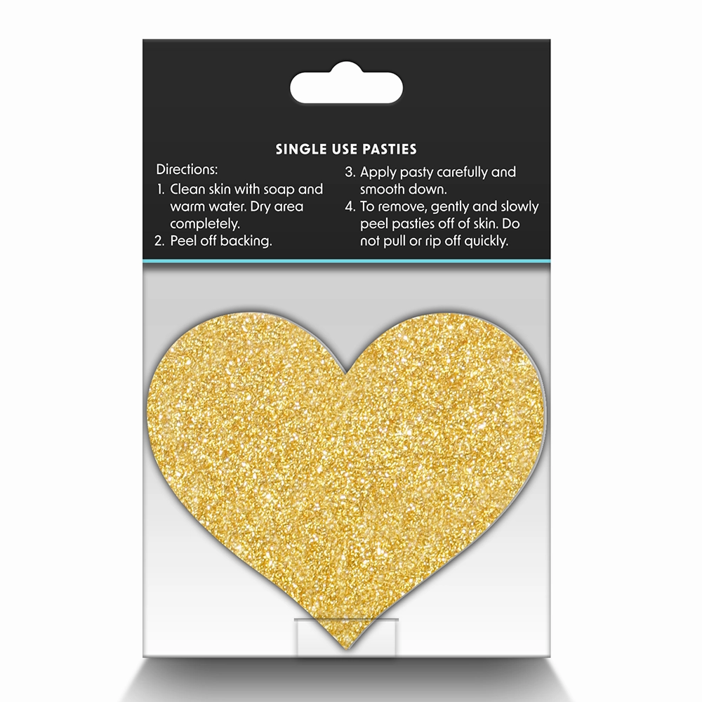 Pretty Pasties Rainbow Heart & Flower Nipple Pasties