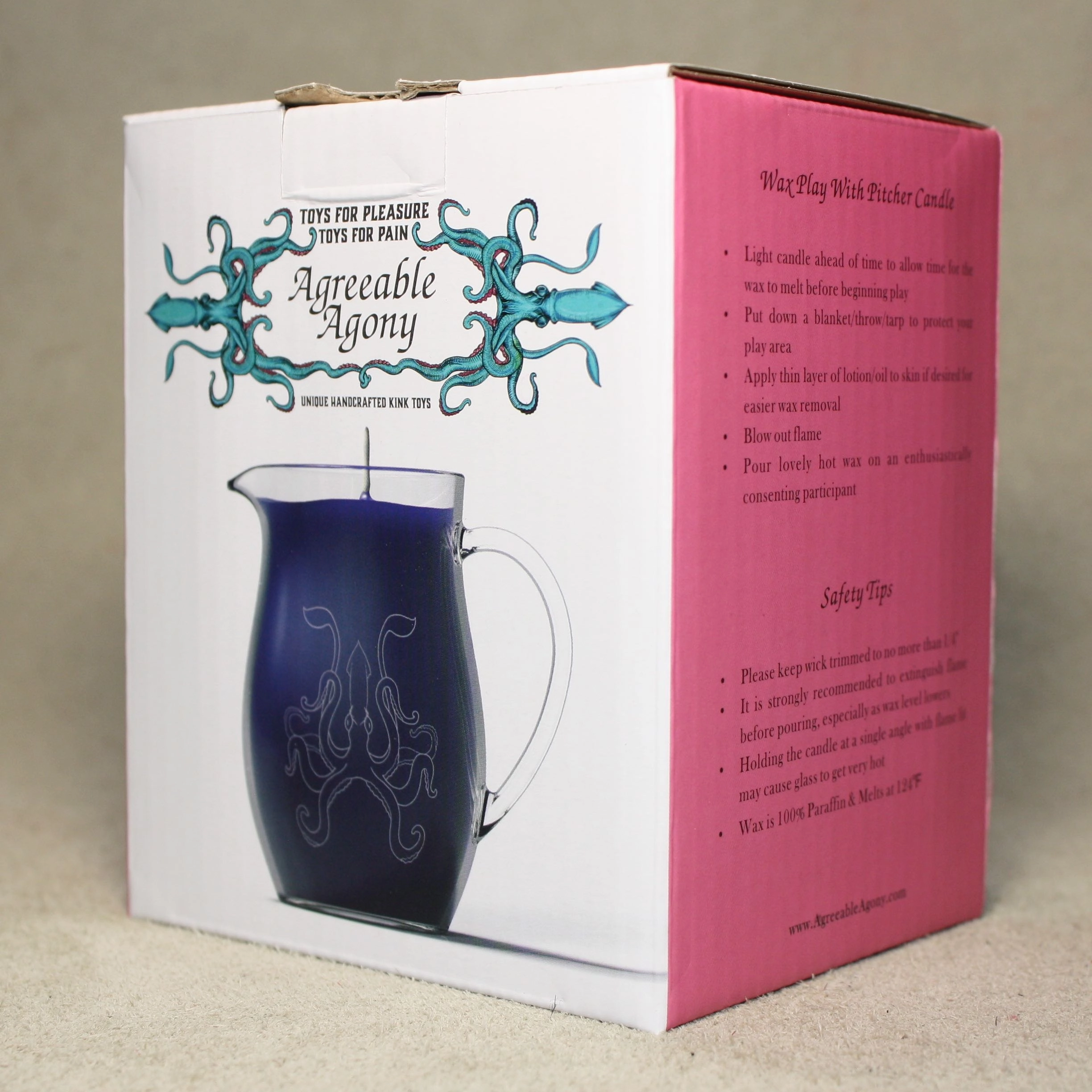 Rainbow & Pride Flag Candle Sets - Wax Play Pitcher Candles - Pride Rainbow