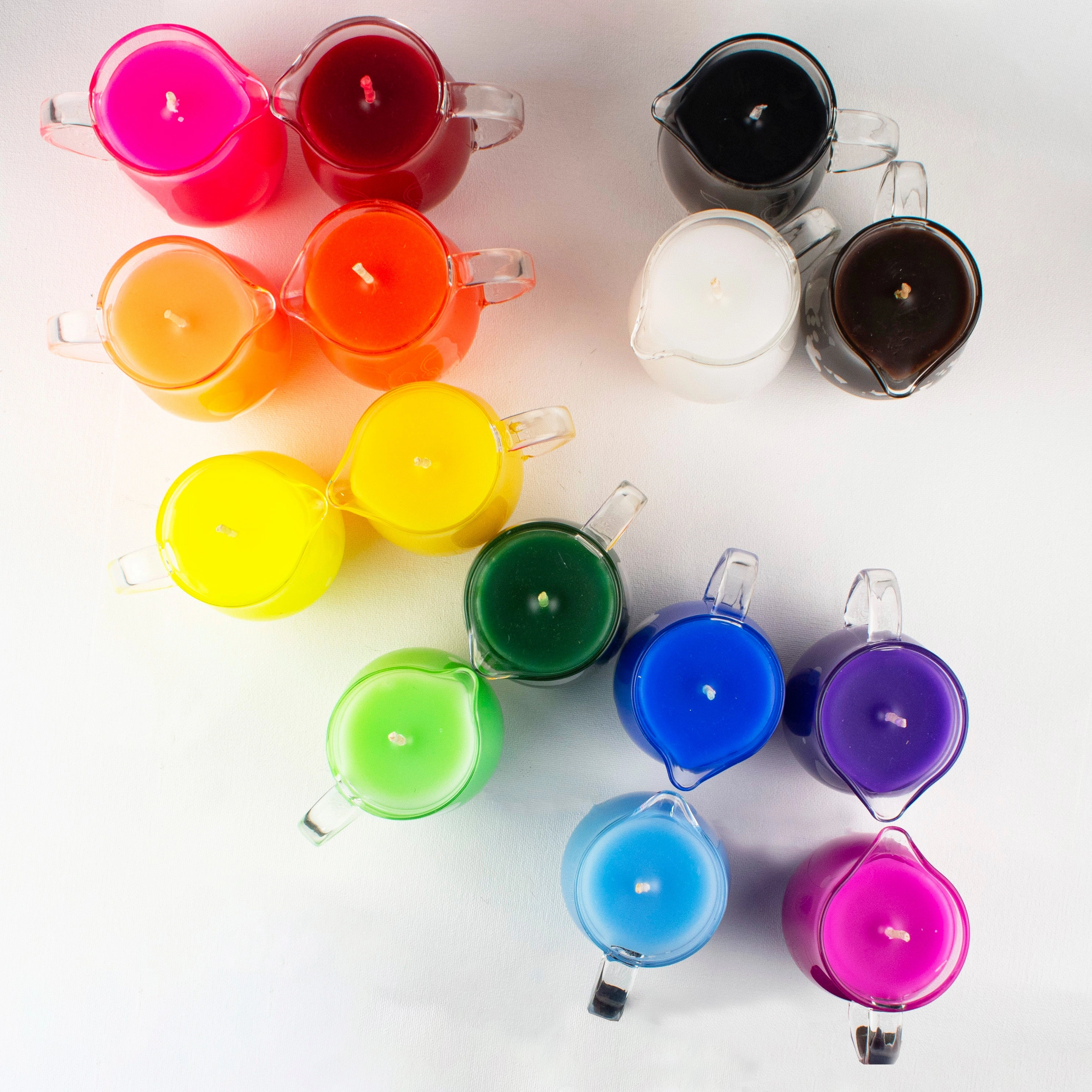 Rainbow & Pride Flag Candle Sets - Wax Play Pitcher Candles - Pride Rainbow