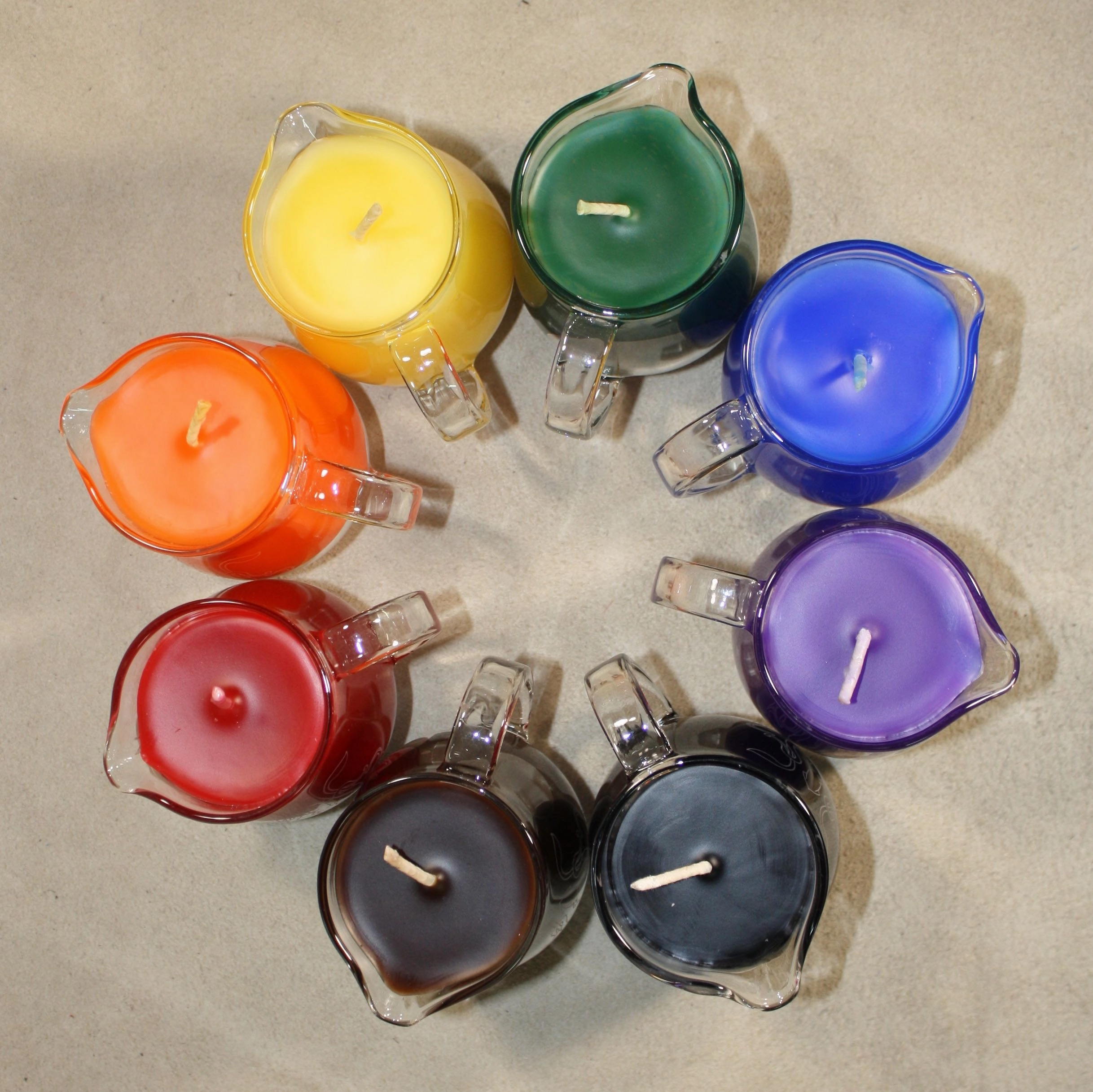 Rainbow & Pride Flag Candle Sets - Wax Play Pitcher Candles - Pride Rainbow