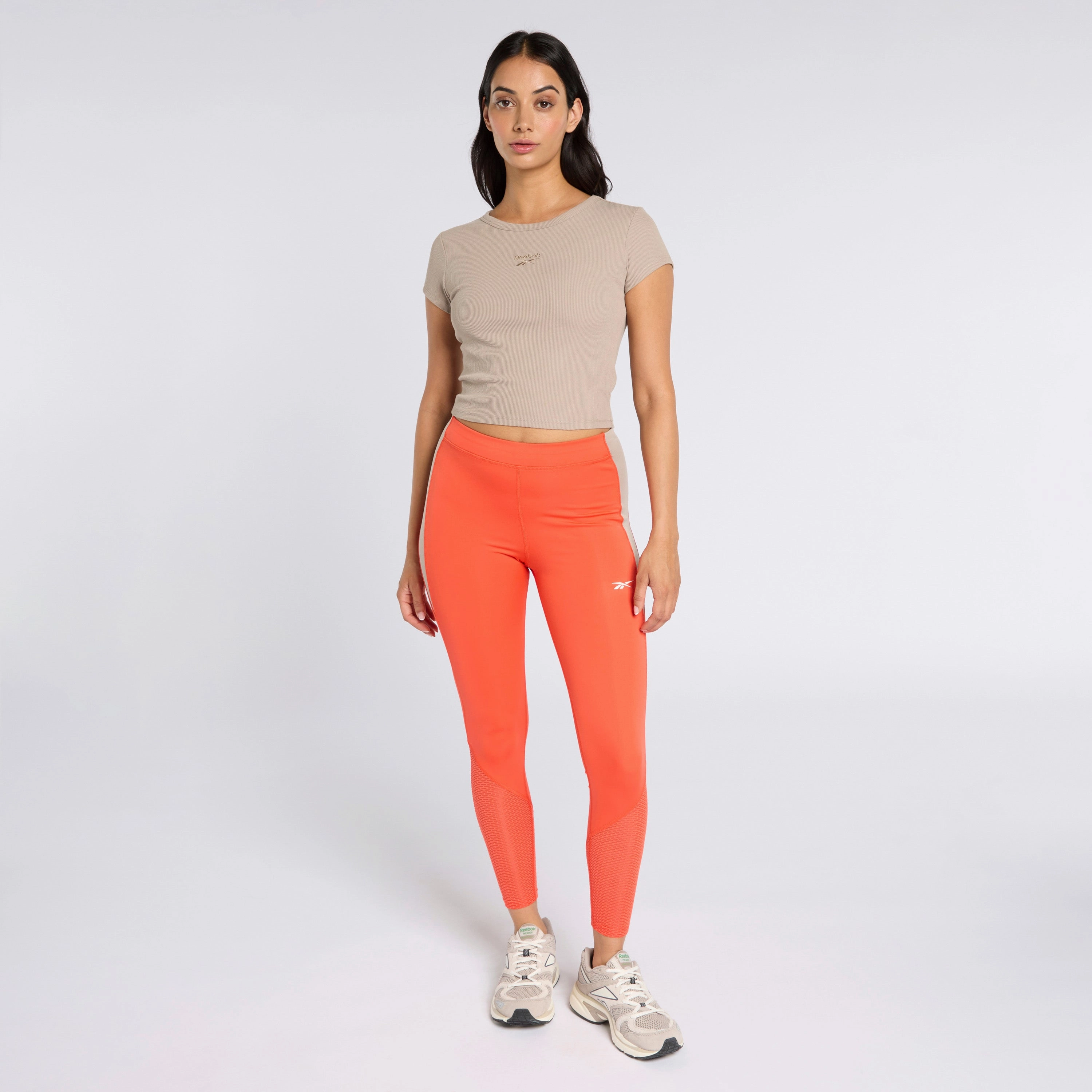 Ribbed Tee Ash