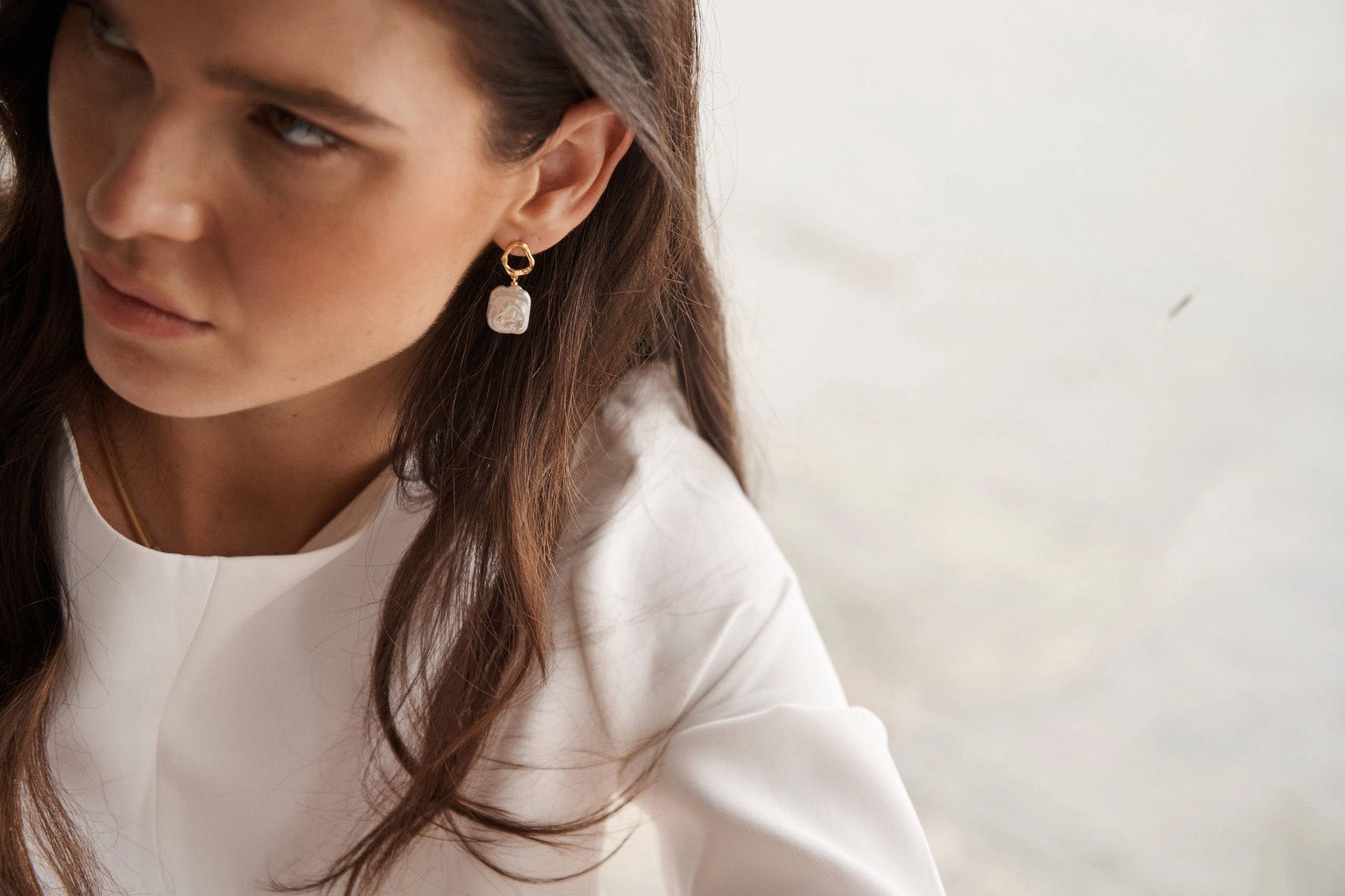 SHORE EARRING GOLD