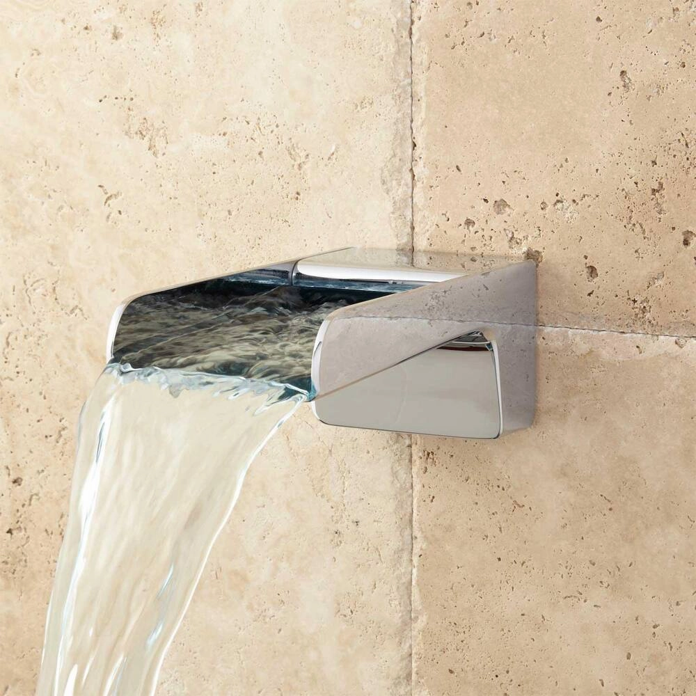Signature Hardware FH-Z20-CP-U Jaxson 7-1/8" Tub Spout - Chrome