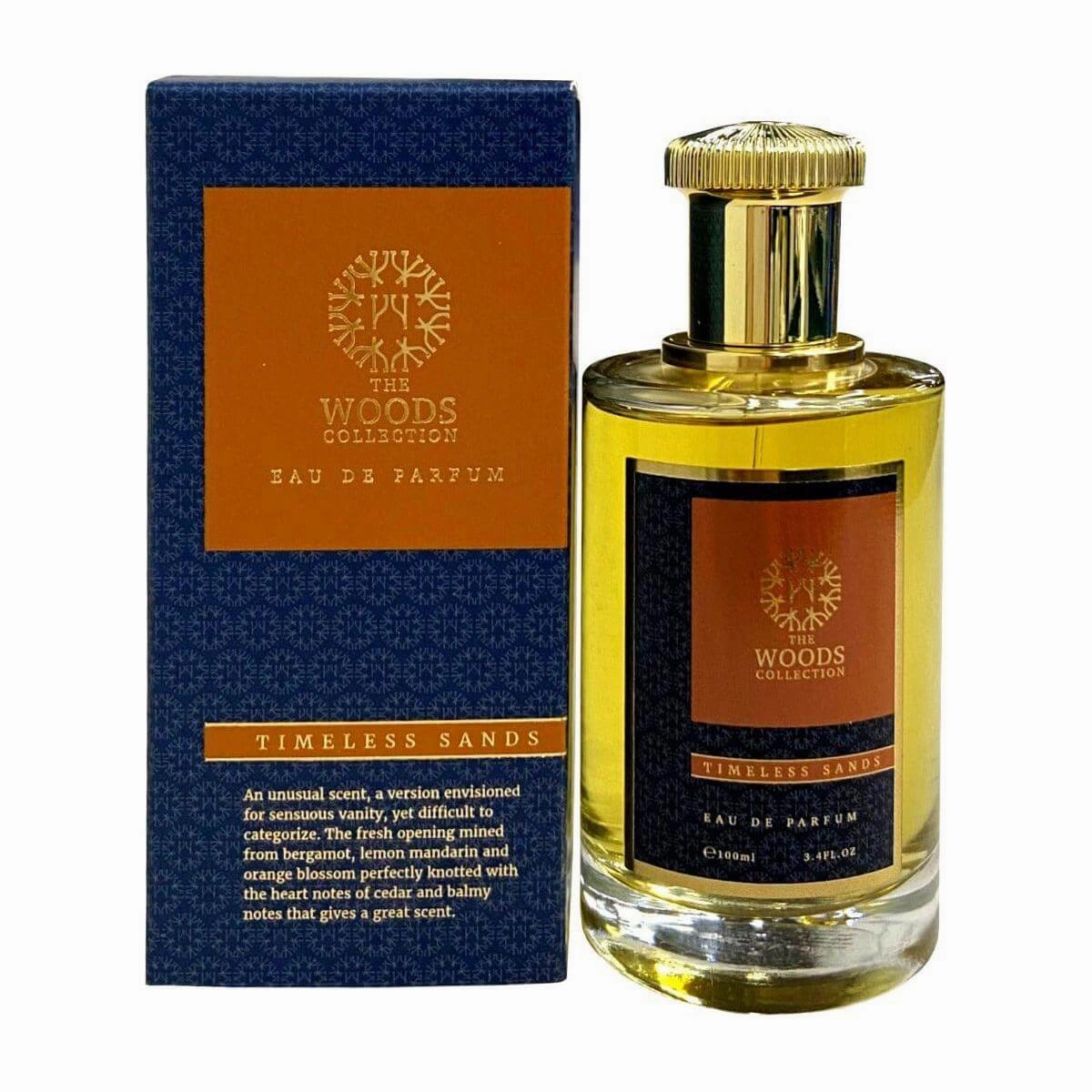 Timeless Sands by The Woods Collection for unisex EDP 3.3 / 3.4 oz New in Box