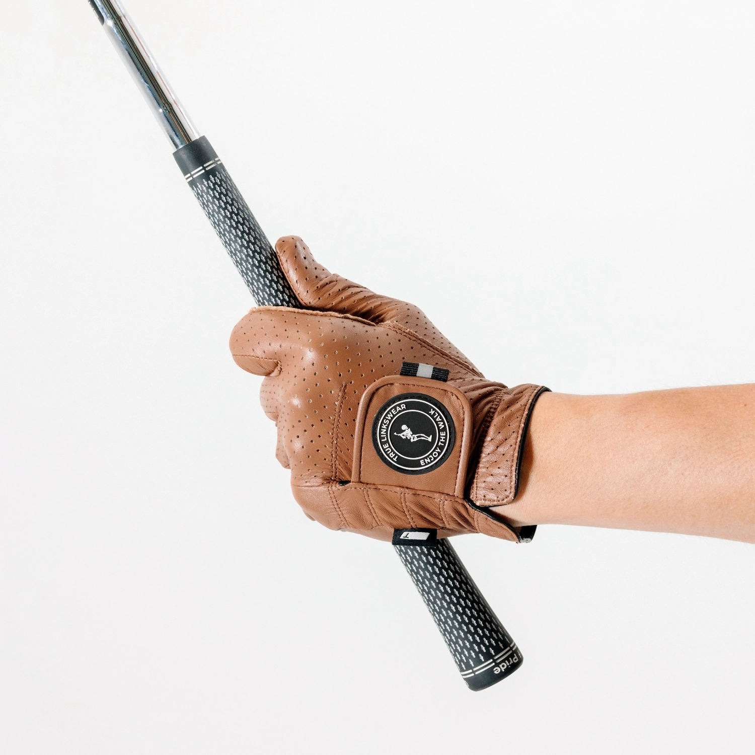 TRUE Lux Golf Glove | Cognac
