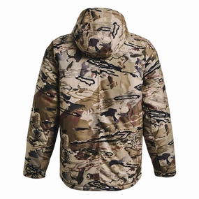 Under Armour 60618410 Deep Freeze ColdGear Infrared Jacket for Men - UA Barren Camo & Charcoal - Large