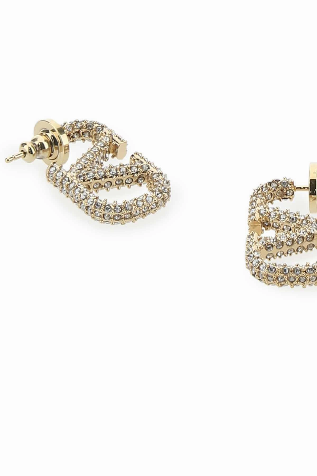 Valentino VLogo Signature Embellished Earrings