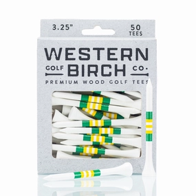 White Sand 3.25 Signature Striped Golf Tee